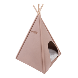 Load image into Gallery viewer, M-PETS Eco Tipi Brown Cat Bed