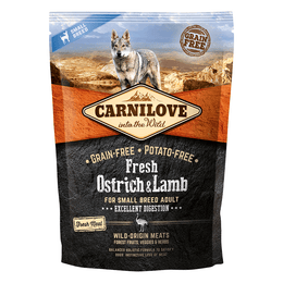 Load image into Gallery viewer, Carnilove Fresh Ostrich & Lamb for Small Breed Adult Dogs