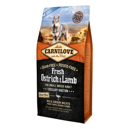 Load image into Gallery viewer, Carnilove Fresh Ostrich & Lamb for Small Breed Adult Dogs