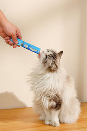 Load image into Gallery viewer, M-PETS Creamy Treats for Cats - Tuna &amp; Shrimp 4x15g (60g)
