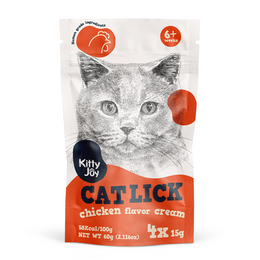 Load image into Gallery viewer, Kitty Joy Cat Lick Chicken Flavor Cream Cat Treats
