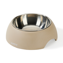 Load image into Gallery viewer, M-PETS Eco Bamboo Bowl Sand S 190ml
