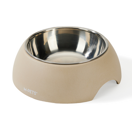 Load image into Gallery viewer, M-PETS Eco Bamboo Bowl Sand M 350ml
