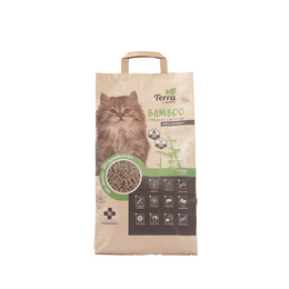 Load image into Gallery viewer, M-PETS Terra Bamboo Organic Cat Litter with Charcoal 10L
