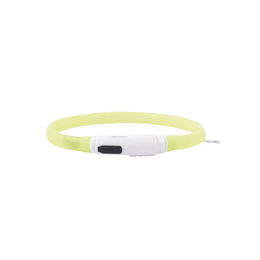 Load image into Gallery viewer, M-PETS Flash Led Rechargeable Collar S Green
