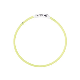 Load image into Gallery viewer, M-PETS Flash Led Rechargeable Collar M Green
