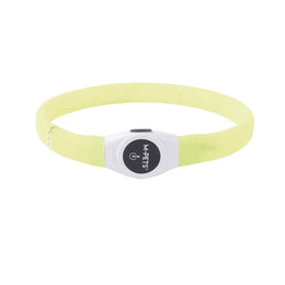 Load image into Gallery viewer, M-PETS Flash Led Rechargeable Collar L Green
