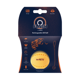 Load image into Gallery viewer, M-PETS Flash Led Ball Orange
