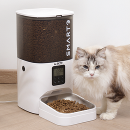 Load image into Gallery viewer, M-PETS Smarto M800 6L Automatic Food dispenser
