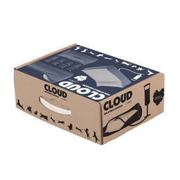 Load image into Gallery viewer, M-PETS Cloud Inflatable Pet Cushion Stormy Navy
