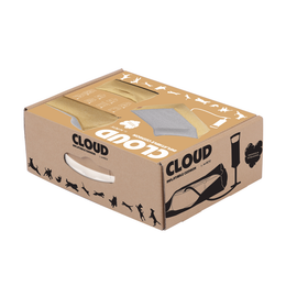 Load image into Gallery viewer, M-PETS Cloud Inflatable Pet Cushion Golden Mist
