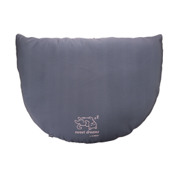 Load image into Gallery viewer, M-PETS Sweet Dreams Triangle Cat Cushion Pink &amp; Grey
