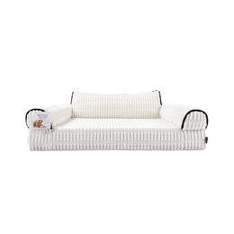 Load image into Gallery viewer, M-PETS Warm Hug Pet Sofa L Creamy Dreams
