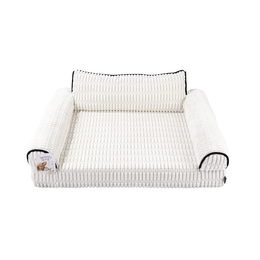 Load image into Gallery viewer, M-PETS Warm Hug Pet Sofa L Creamy Dreams
