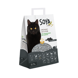 Load image into Gallery viewer, M-PETS Soya Organic Cat Litter Charcoal 10 L - 100% Biodegradable

