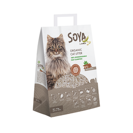 Load image into Gallery viewer, M-PETS Soya Organic Cat Litter Cassava 10 L - 100% Biodegradable
