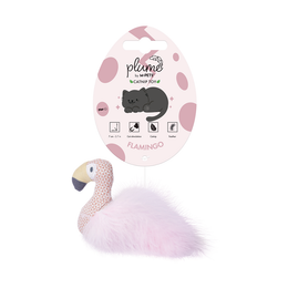 Load image into Gallery viewer, M-PETS Plume Flamingo Catnip Cat Toy
