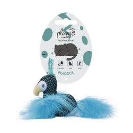 Load image into Gallery viewer, M-PETS Plume Peacock Catnip Cat Toy
