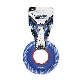 Load image into Gallery viewer, M-PETS Sprintpuff Frisbee Dog Toy Blue/Blue
