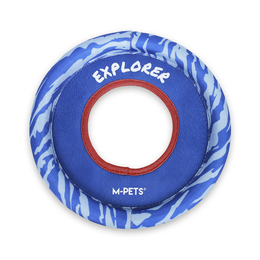 Load image into Gallery viewer, M-PETS Sprintpuff Frisbee Dog Toy Blue/Blue
