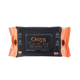 Load image into Gallery viewer, M-PETS Onyx Pet Wipes Peach Scented 80pcs
