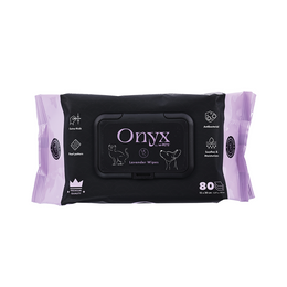 Load image into Gallery viewer, M-PETS Onyx Pet Wipes Lavender Scented 80pcs
