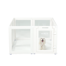 Load image into Gallery viewer, M-PETS Blanche Puppy Pen - 8 Panels - S (100x100x60cm)
