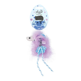 Load image into Gallery viewer, M-PETS Plume Blue Fish Catnip Cat Toy
