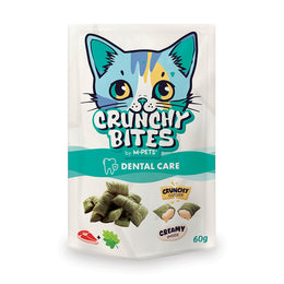 Load image into Gallery viewer, M-PETS Crunchy Bites with Function Cat Treat - Dental Care 60g
