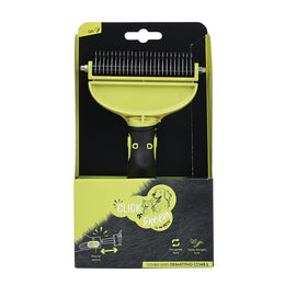 Load image into Gallery viewer, M-PETS Click &amp; Groom Double-sided Dematting comb L
