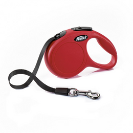 Load image into Gallery viewer, Flexi New Classic Retractable Tape Dog Leash- Red 8M
