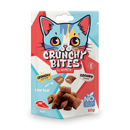 Load image into Gallery viewer, M-PETS Crunchy Bites Cat Treat - Beef 60g
