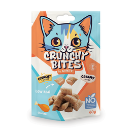 Load image into Gallery viewer, M-PETS Crunchy Bites Cat Treat - Chicken 60g
