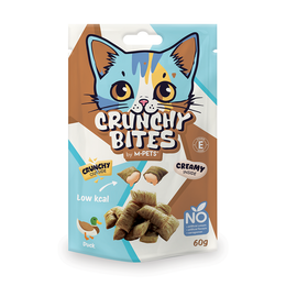 Load image into Gallery viewer, M-PETS Crunchy Bites Cat Treat - Duck 60g
