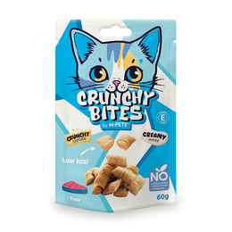 Load image into Gallery viewer, M-PETS Crunchy Bites Cat Treat - Tuna 60g
