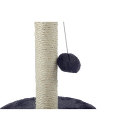 Load image into Gallery viewer, M-PETS My First Cat Tree Pompom Dark Grey

