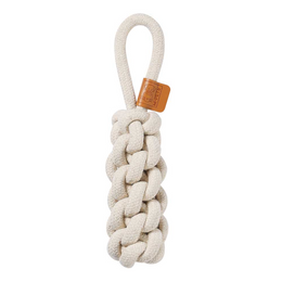 Load image into Gallery viewer, M-PETS Coto White Loop Bar Eco Friendly Dog Toy
