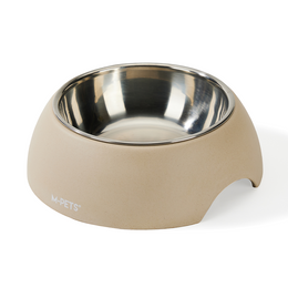 Load image into Gallery viewer, M-PETS Eco Bamboo Bowl Sand
