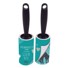 Load image into Gallery viewer, M-PETS Purrfect Lint Rollers Green 100 Sheets
