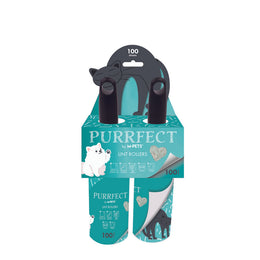 Load image into Gallery viewer, M-PETS Purrfect Lint Rollers Green 100 Sheets
