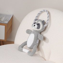 Load image into Gallery viewer, M-PETS Chewtopia Raccoon Dog Toy
