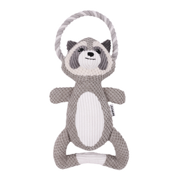 Load image into Gallery viewer, M-PETS Chewtopia Raccoon Dog Toy
