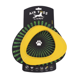 Load image into Gallery viewer, M-PETS Air Toss Mobius Yellow Dog Toy
