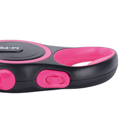 Load image into Gallery viewer, M-PETS Liberty Dog Retractable Leash Pink
