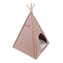 Load image into Gallery viewer, M-PETS Eco Tipi Brown Cat Bed
