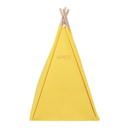 Load image into Gallery viewer, M-PETS Eco Tipi Yellow Cat Bed
