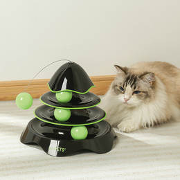 Load image into Gallery viewer, M-PETS Play Tower Rocket Cat Toy
