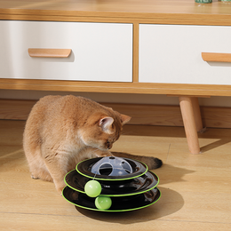 Load image into Gallery viewer, M-PETS Play Tower Drone Cat Toy
