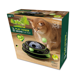 Load image into Gallery viewer, M-PETS Play Tower Drone Cat Toy

