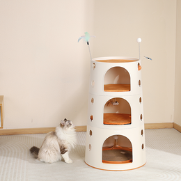 Load image into Gallery viewer, M-PETS Burana Eco Cat Tower
